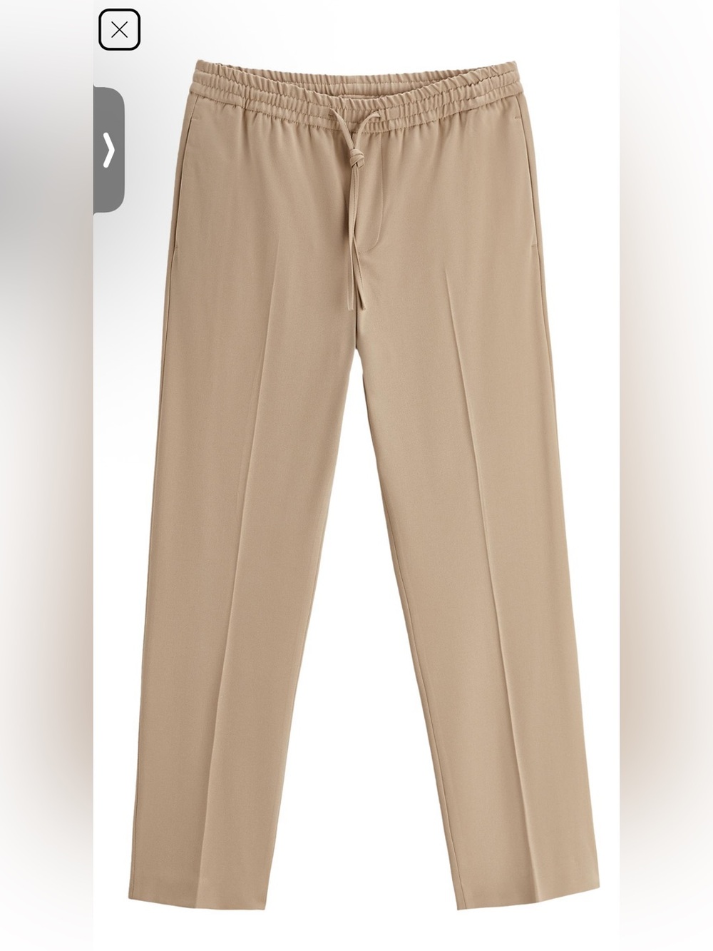 Zara higher waist stretch men’s pants